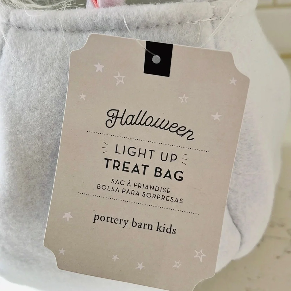 Pottery Barn Kids Light Up Unicorn Treat Bag
